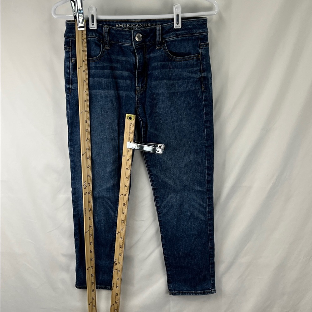 American Eagle - Women’s Jeans - Size 4 - High Rise Jegging Crop - Super Stretch - Picture 2 of 12